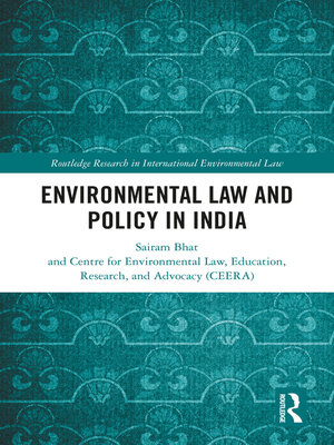 cover image of Environmental Law and Policy in India